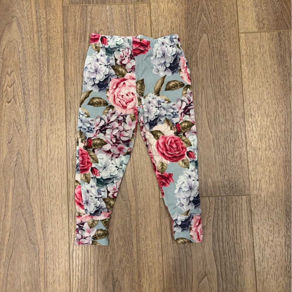 Posh Peanut Bamboo Floral Print Pants